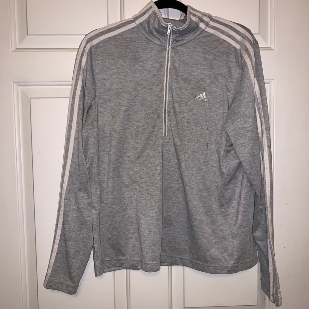 Adidas grey hoodie